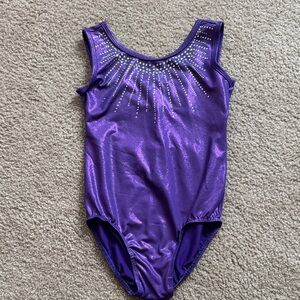 Purple Sparkle Kids Leotard